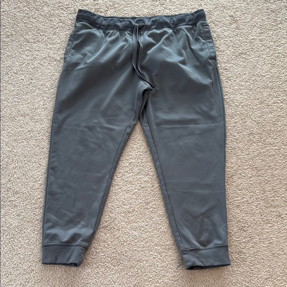 Womens Gray Jogger Pants